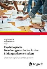 Psychologische Forschungsmethoden in den Bildungswissenschaften