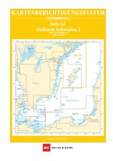 Berichtigung Sportbootkarten Satz 12: Ostküste Schweden 2 (Ausgabe 2021)