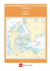 Berichtigung Sportbootkarten Satz 5: Kattegat (Ausgabe 2021)
