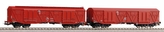 Piko Sada 2 Krytých velkokapacitní vagonů 401Ka PKP V - 58232