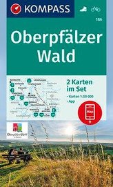 Oberpfälzer Wald 2- teilig. Set 1:50 000