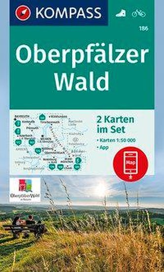 Oberpfälzer Wald 2- teilig. Set 1:50 000 Oberpfälzer Wald 2- teilig. Set 1:50 000