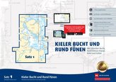 Sportbootkarten Satz 1: Kieler Bucht und Rund Fünen (Ausgabe 2021)