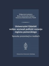 Uniwersytet Gdański wobec wyzwań polityki..