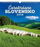 Čarokrásne Slovensko 2018 - nástěnný kalendář
