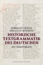 Historische Textgrammatik des Deutschen