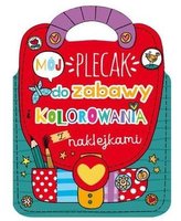 Mój plecak do zabawy i kolorowania z naklejkami