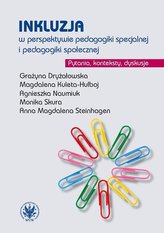 Inkluzja w perspektywie pedagogiki specjalnej...