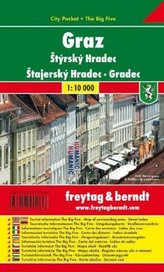 Freytag & Berndt Stadtplan Graz. Styrsky Hradec. Stajerský Hradec; Gradec