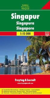 Freytag & Berndt Stadtplan Singapur. Singapura. Singapore; Singapour