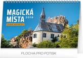 Magická místa České republiky - stolní kalendář 2018