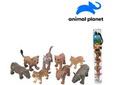 Zvířátka v tubě - safari,  mobilní aplikace pro zobrazení zvířátek, 5 - 7 cm, 8 ks
