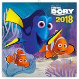 Hledá se Dory s pexesem - nástěnný kalendář 2018
