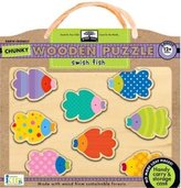 Swish Fish Chunky Wooden Puzzle