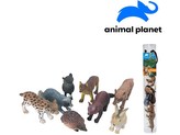 Zvířátka  v tubě - lesní, 4 - 9 cm, mobilní aplikace pro zobrazení zvířátek,  8 ks
