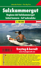 Freytag & Berndt Autokarte Salzkammergut. Regione del Salzkammergut. Solná komora; Sol\'nohradsko