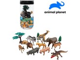Zvřátka safari, mobilní aplikace pro zobrazení zvířátek, 13 ks, 19,5 cm