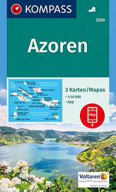 Azoren ( sada 2 mapy ) 2260