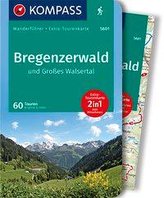 KOMPASS Wanderführer Bregenzerwald und Großes Walsertal 1:40.000