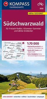 KOMPASS Fahrradkarte Südschwarzwald 1:70.000, FK 3332