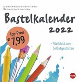 Bastelkalender 2022 groß weiß