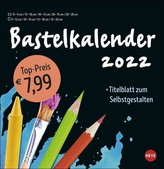 Bastelkalender 2022 groß schwarz