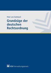 Grundzüge der deutschen Rechtsordnung