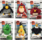 Angry Birds - 14 cm plyšová hračka s nylon přívěskem (více druhů)