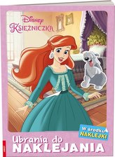 Disney Księżniczka. Ubrania do Naklejania