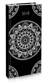 Diář A6 LYRA týdenní Mandala 2018