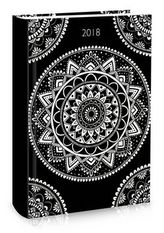 Diář A7 LYRA týdenní Mandala 2018