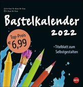 Bastelkalender 2022 mittel schwarz