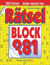 Rätselblock 281 (5 Exemplare à 2,99 EUR)