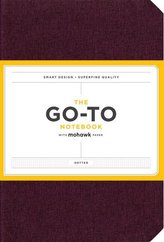 Go-To Notebook with Mohawk Paper, Mulberry Wine Dotted: (blank Dotted Journal to Inspire Creativity and Productivity, Writing, o