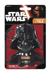 Star Wars VII - Dart Vader/Mini mluvící plyšová hračka 10cm