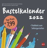 Bastelkalender 2022 groß anthrazit