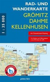 Rad- und Wanderkarte Grömitz, Dahme, Kellenhusen 1:35 000