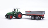 Bruder Traktor FENDT 209 S se sklápěcím vozem