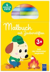 Malbuch mit Zauberstiften Hund