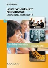Betriebswirtschaftslehre/Rechnungswesen. Einführungsphase (Jahrgangsstufe 11) Rheinland-Pfalz