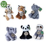 PLYŠ Zvířátko exotické sedící 13-15cm Eco-Friendly exkluzivní