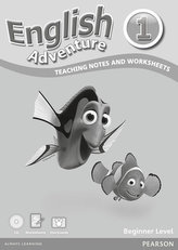 English Adventure 1: Teaching notes and Worksheets Beginner Level Pack (WB + Audio CD + Cards)