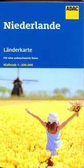 ADAC LänderKarte Niederlande 1:300 000