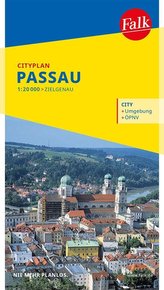 Falk Cityplan Passau 1:17 500