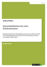 Sportrehabilitation bei einer Schulterluxation