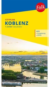 Falk Cityplan Koblenz 1:20 000