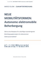 NEUE MOBILITÄTSFORMEN:  Autonome elektromobile Beherbergung