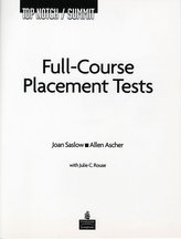 Top Notch/Summit Full Course Placement Tests with Audio CD