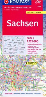 KV GRK 3708 Sachsen 1:125 000