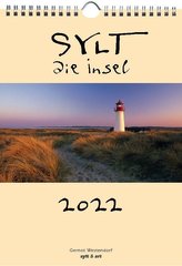 Sylt - die Insel 2022 A4 Hoch Wandkalender